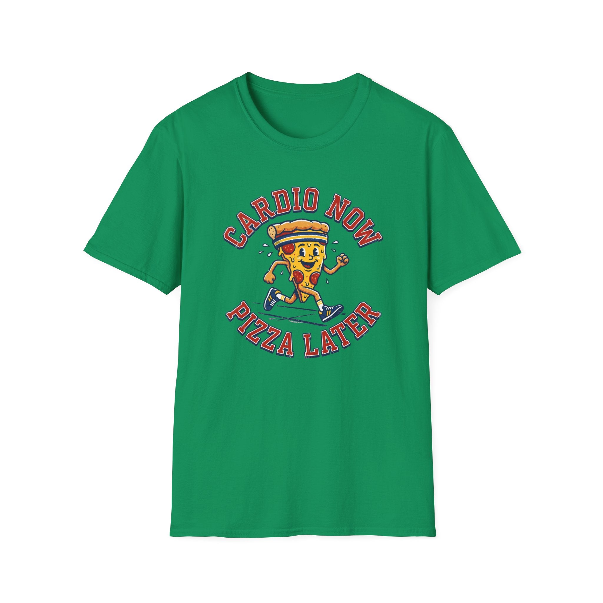 Cardio Now Pizza Later T-Shirt