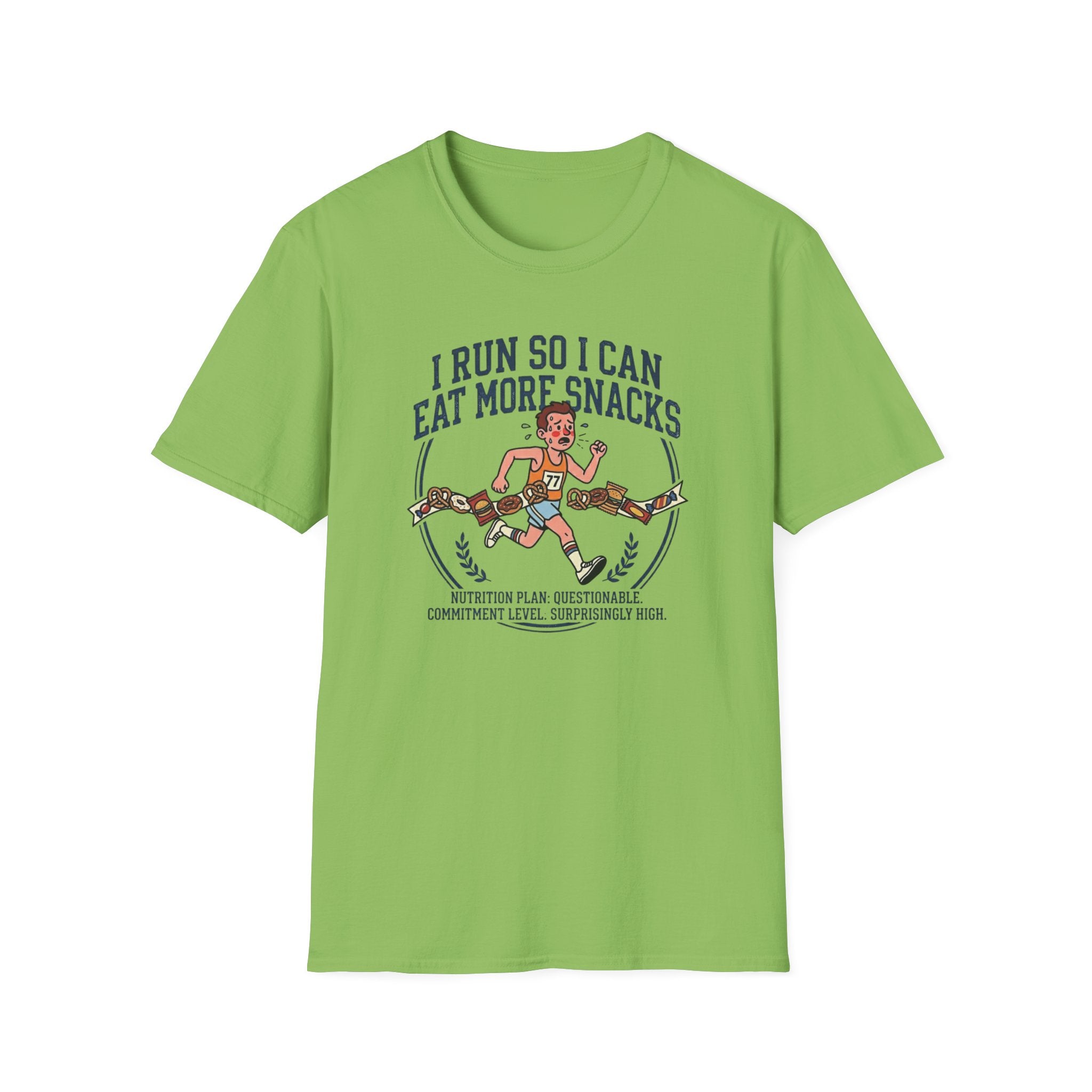 I Run So I Can Eat More Snacks T-Shirt
