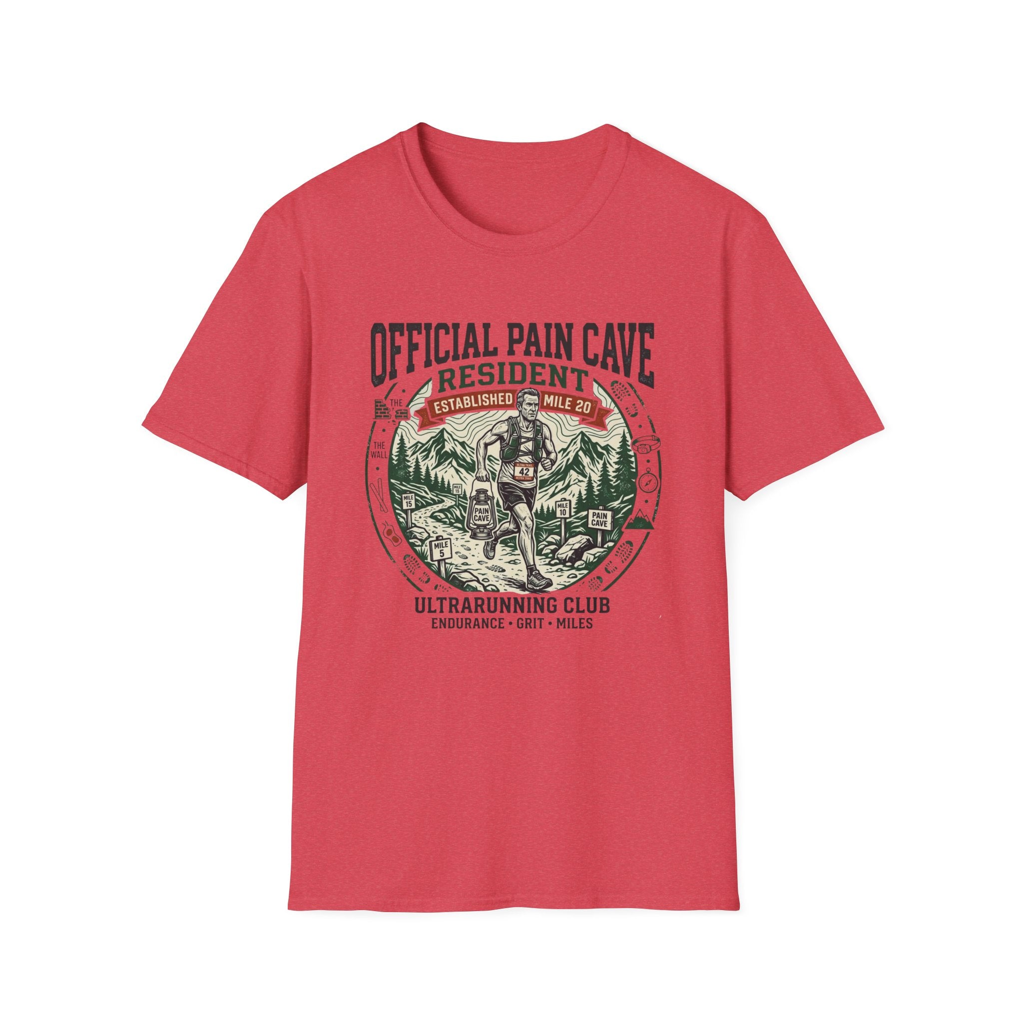 Official Pain Cave Resident Ultra Running Club T-Shirt