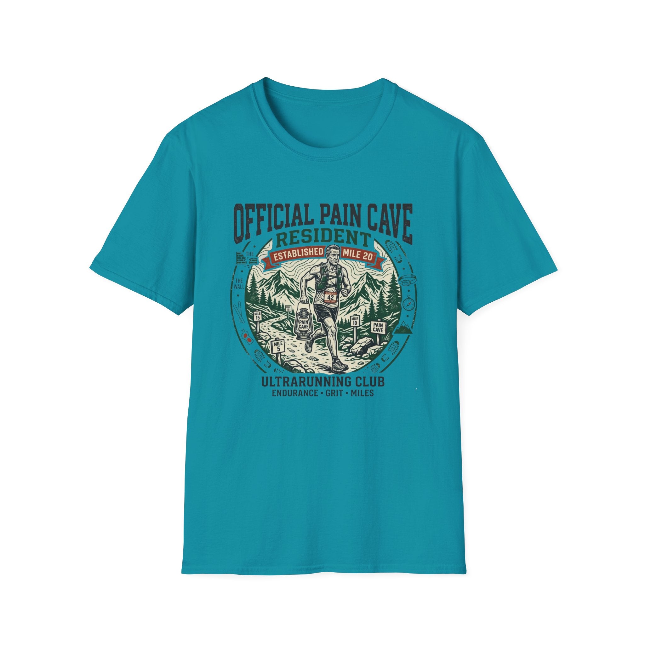 Official Pain Cave Resident Ultra Running Club T-Shirt