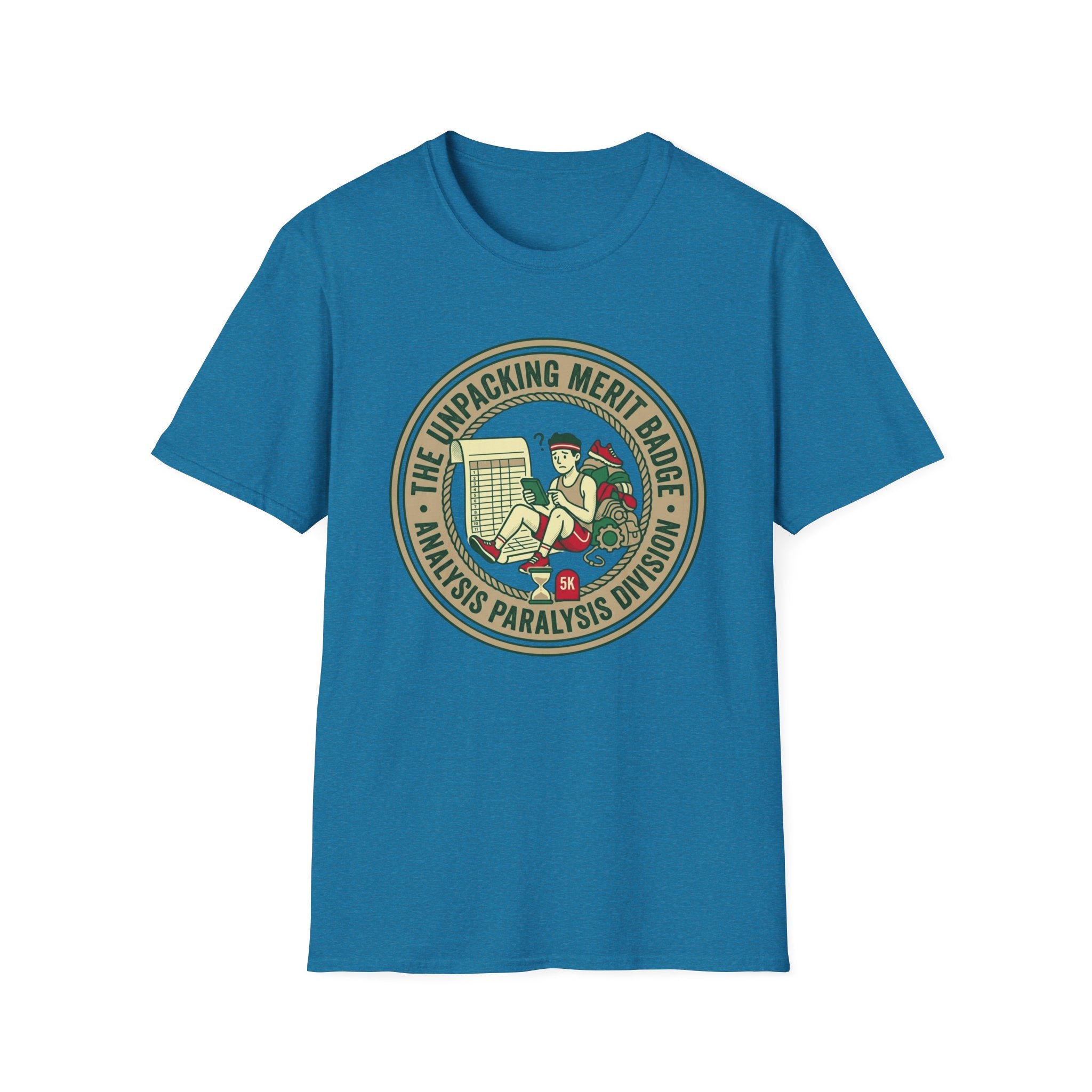 The Unpacking Merit Badge T-Shirt