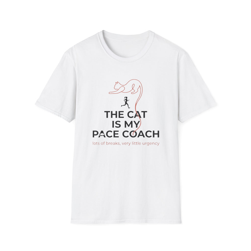 The Cat Is My Pace Coach T-Shirt