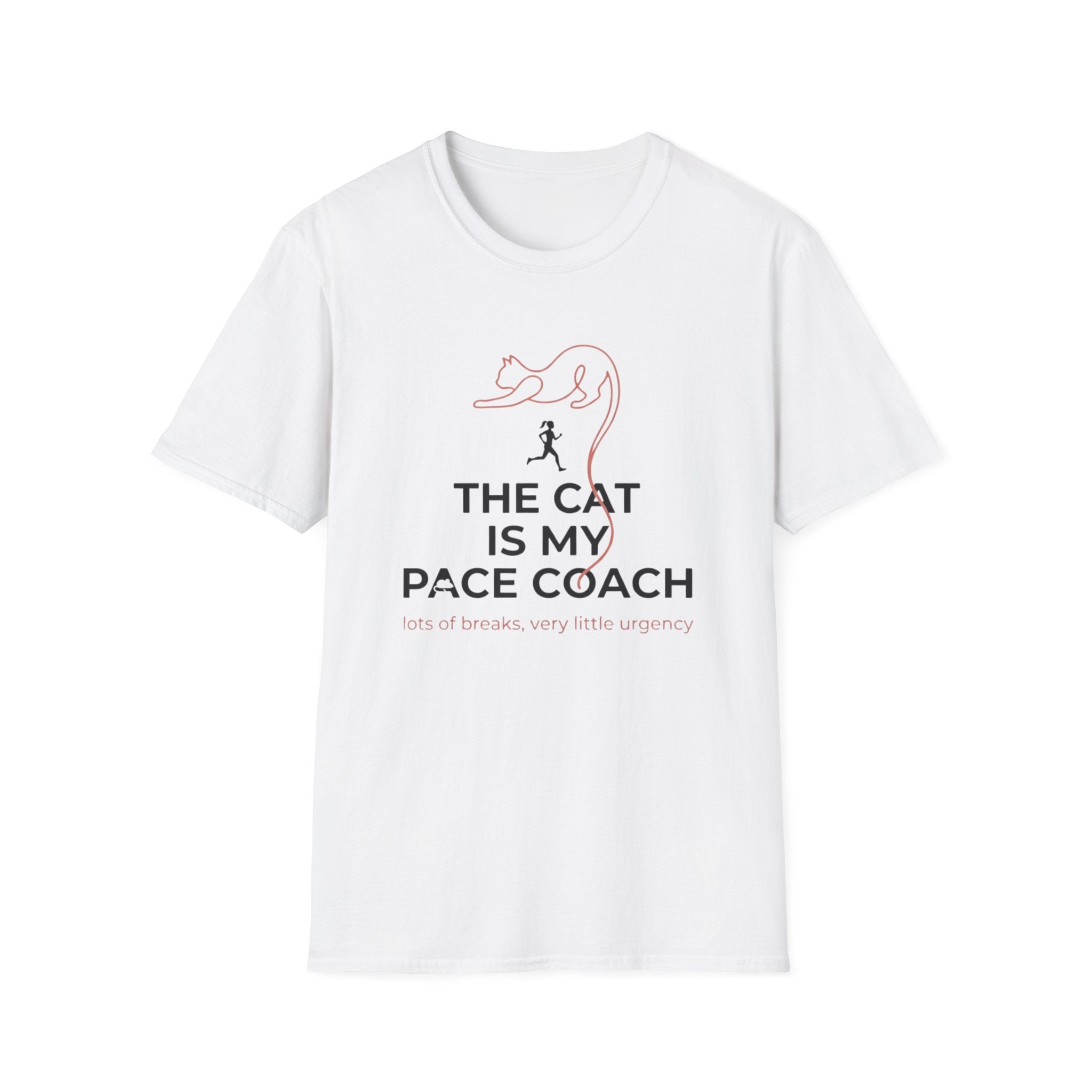 The Cat Is My Pace Coach T-Shirt