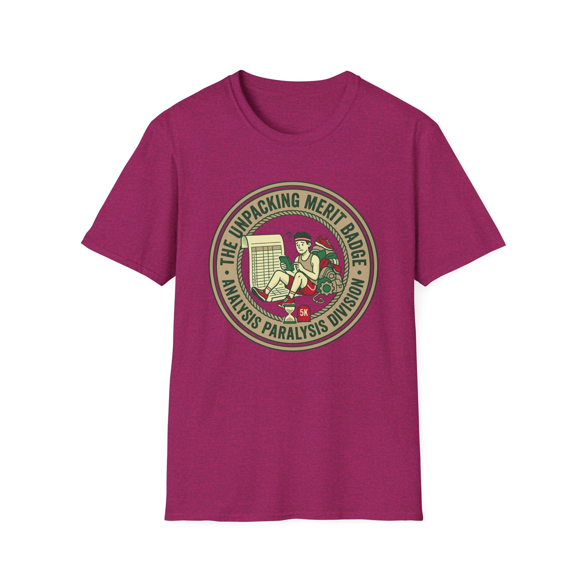 The Unpacking Merit Badge T-Shirt