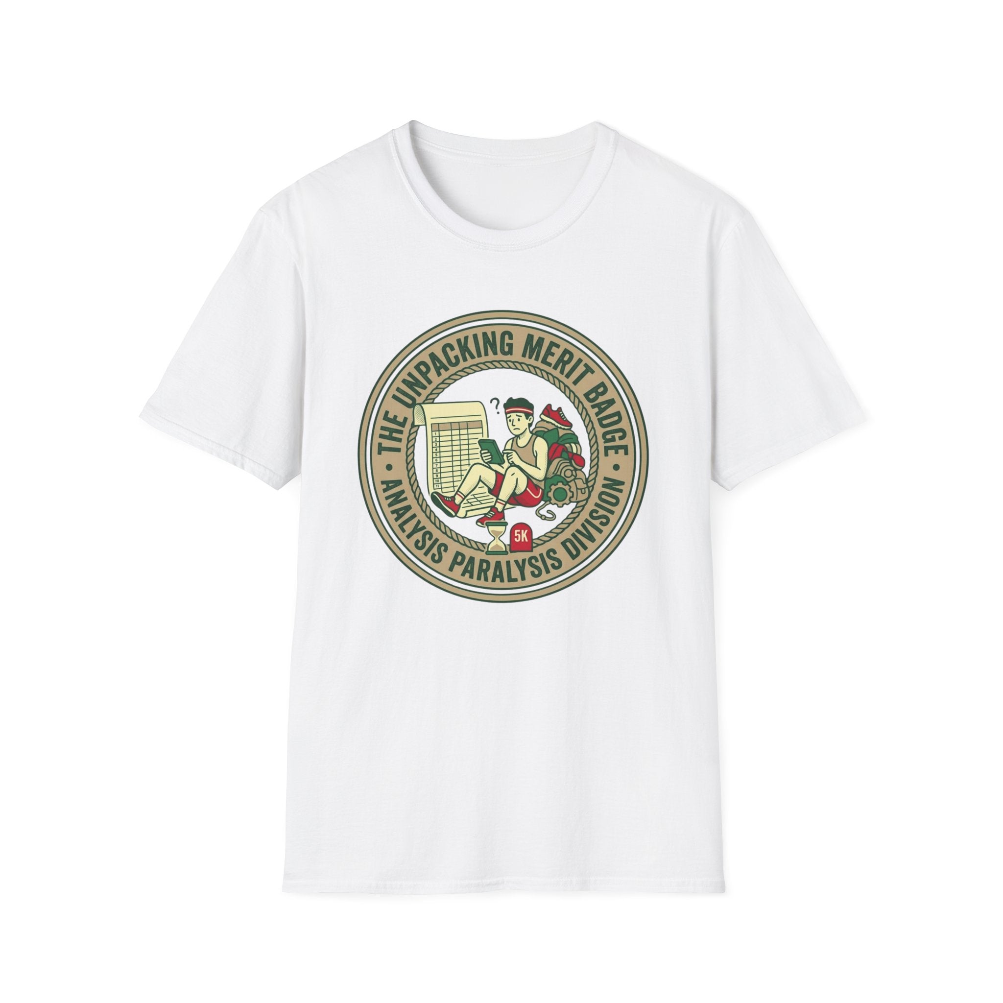 The Unpacking Merit Badge T-Shirt