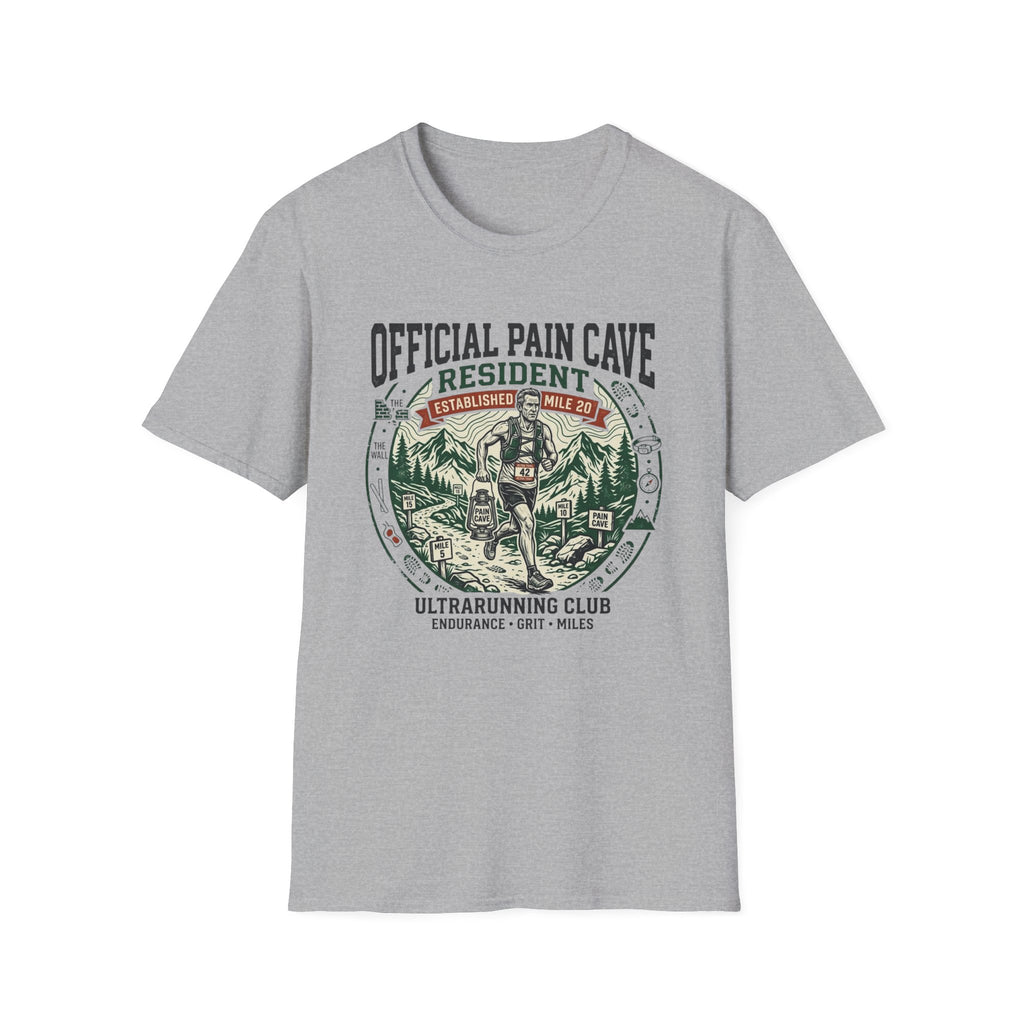 Official Pain Cave Resident Ultra Running Club T-Shirt