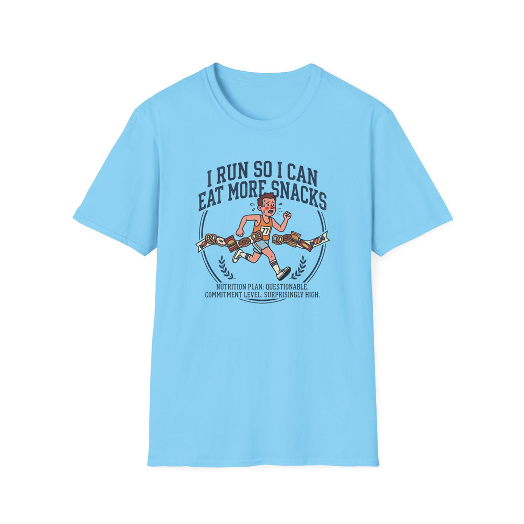 I Run So I Can Eat More Snacks T-Shirt