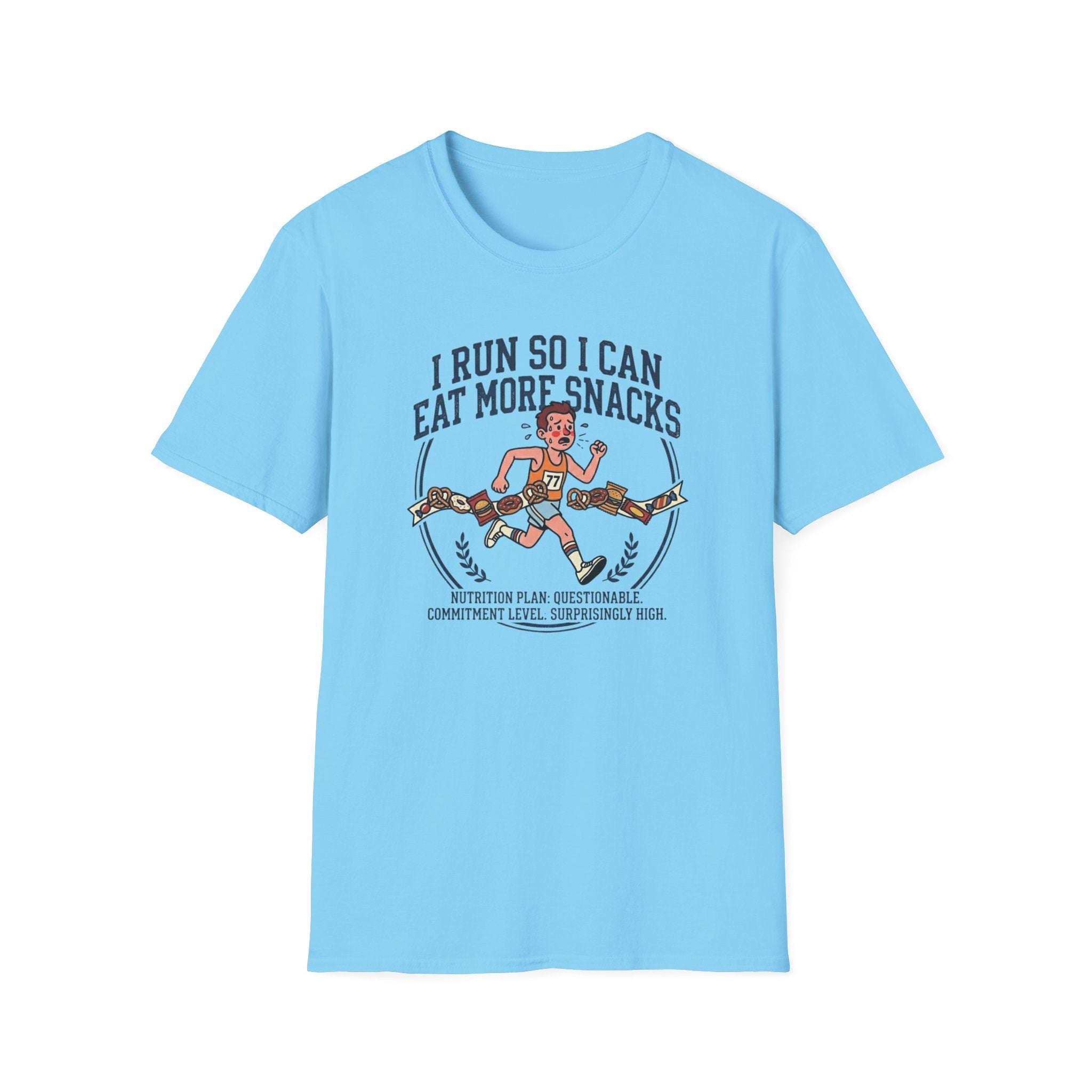 I Run So I Can Eat More Snacks T-Shirt