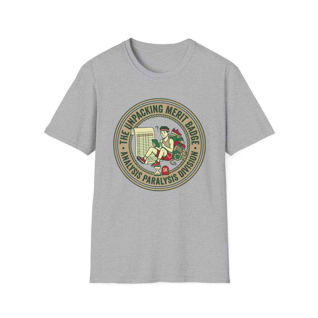 The Unpacking Merit Badge T-Shirt