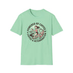 Powered By Coffee Woman Runner T-Shirt
