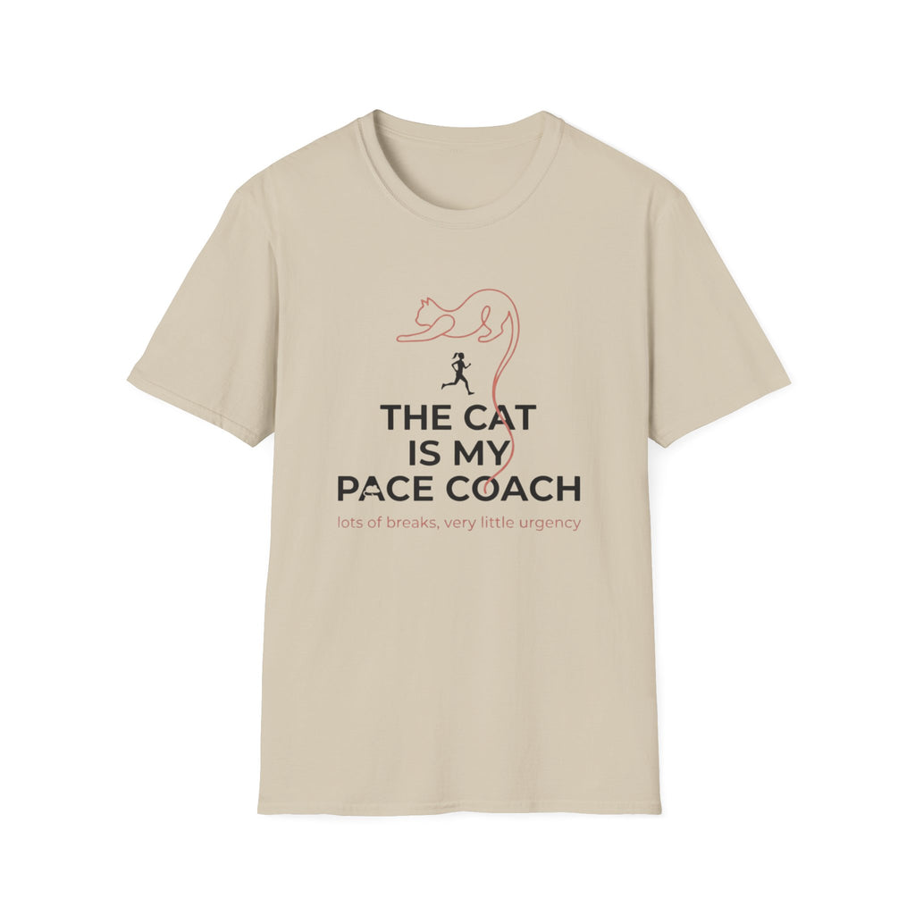 The Cat Is My Pace Coach T-Shirt