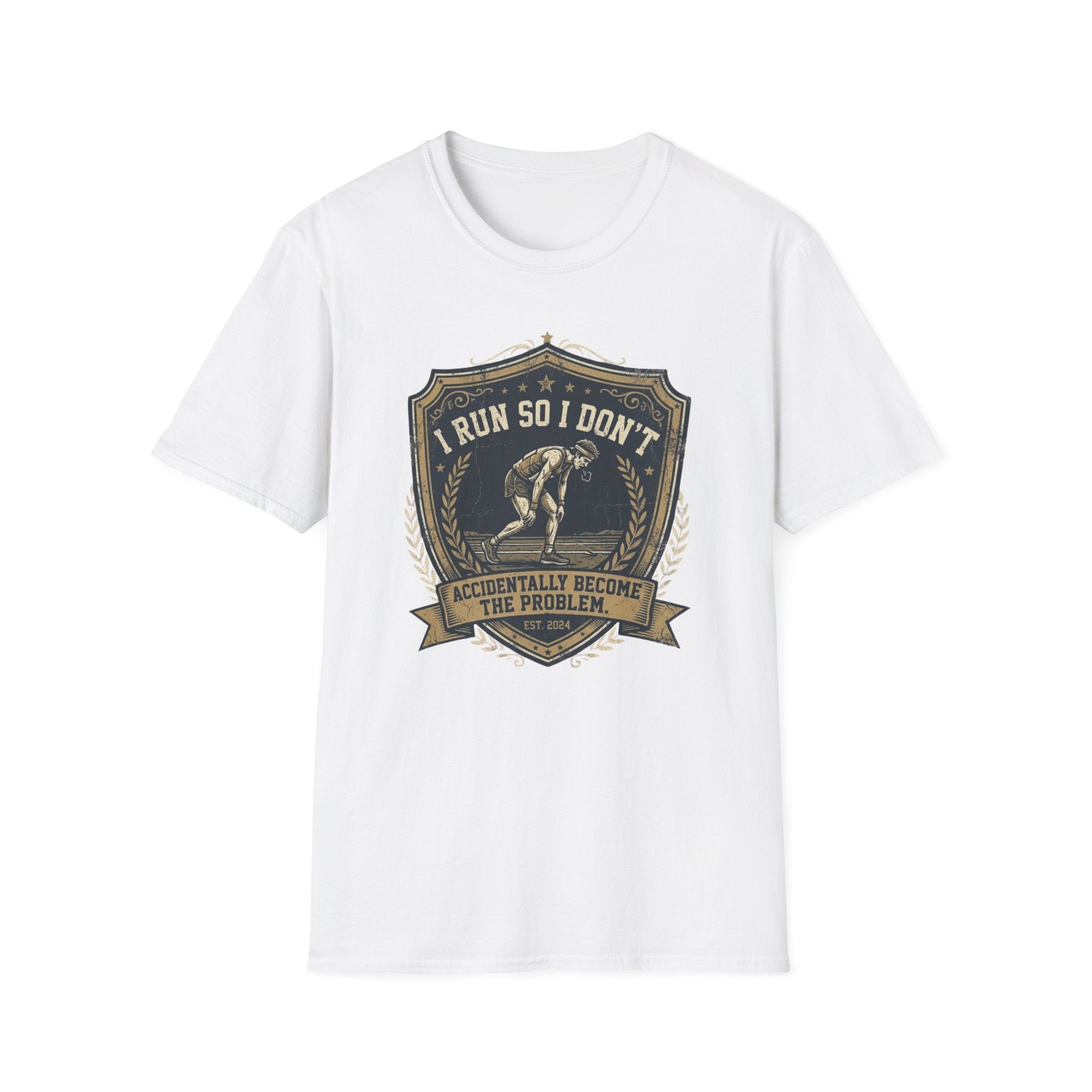 I Run So I Don't T-Shirt