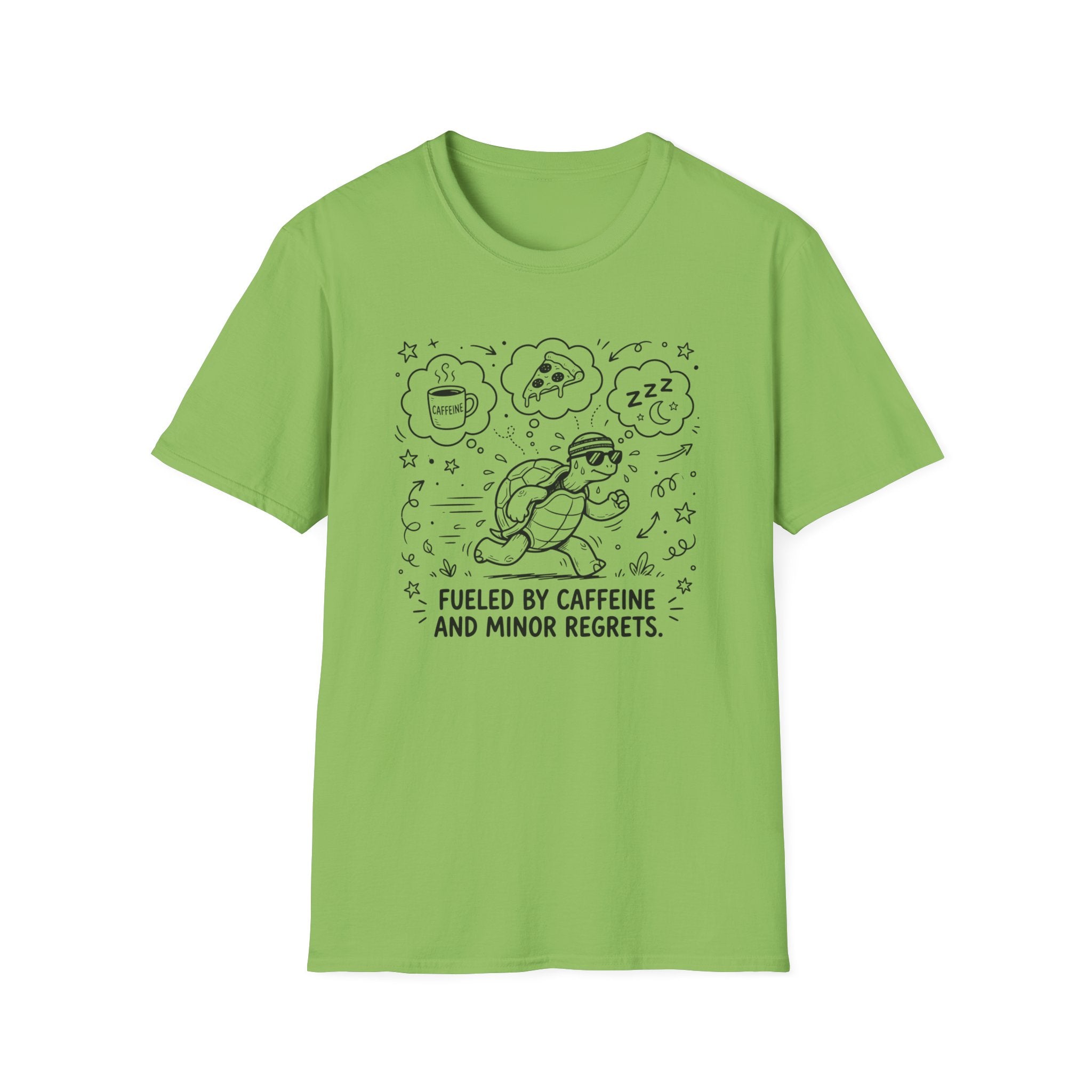 Fueled By Caffeine And Minor Regrets T-Shirt