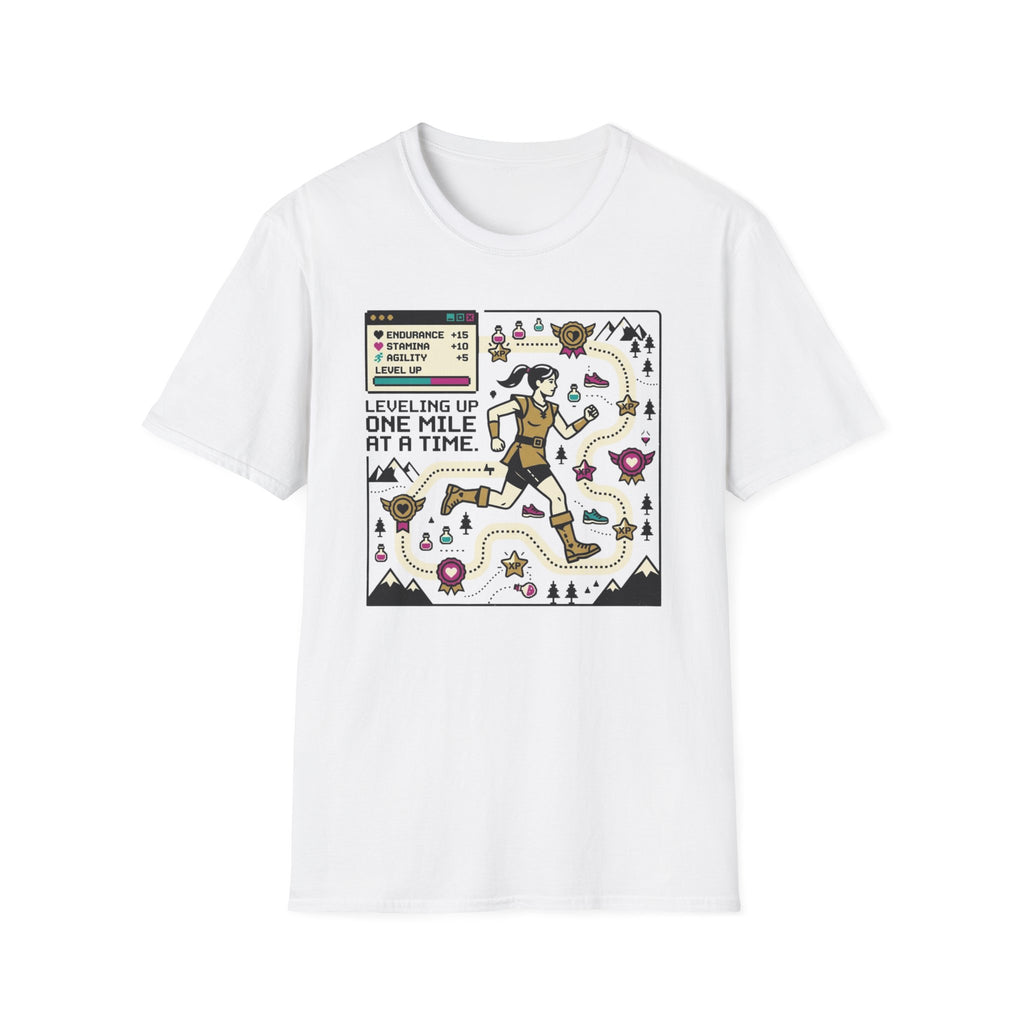 Leveling Up One Mile T-Shirt