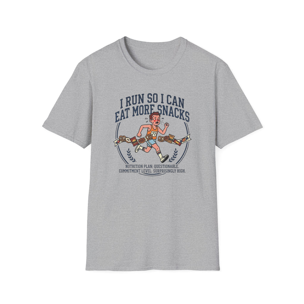 I Run So I Can Eat More Snacks T-Shirt