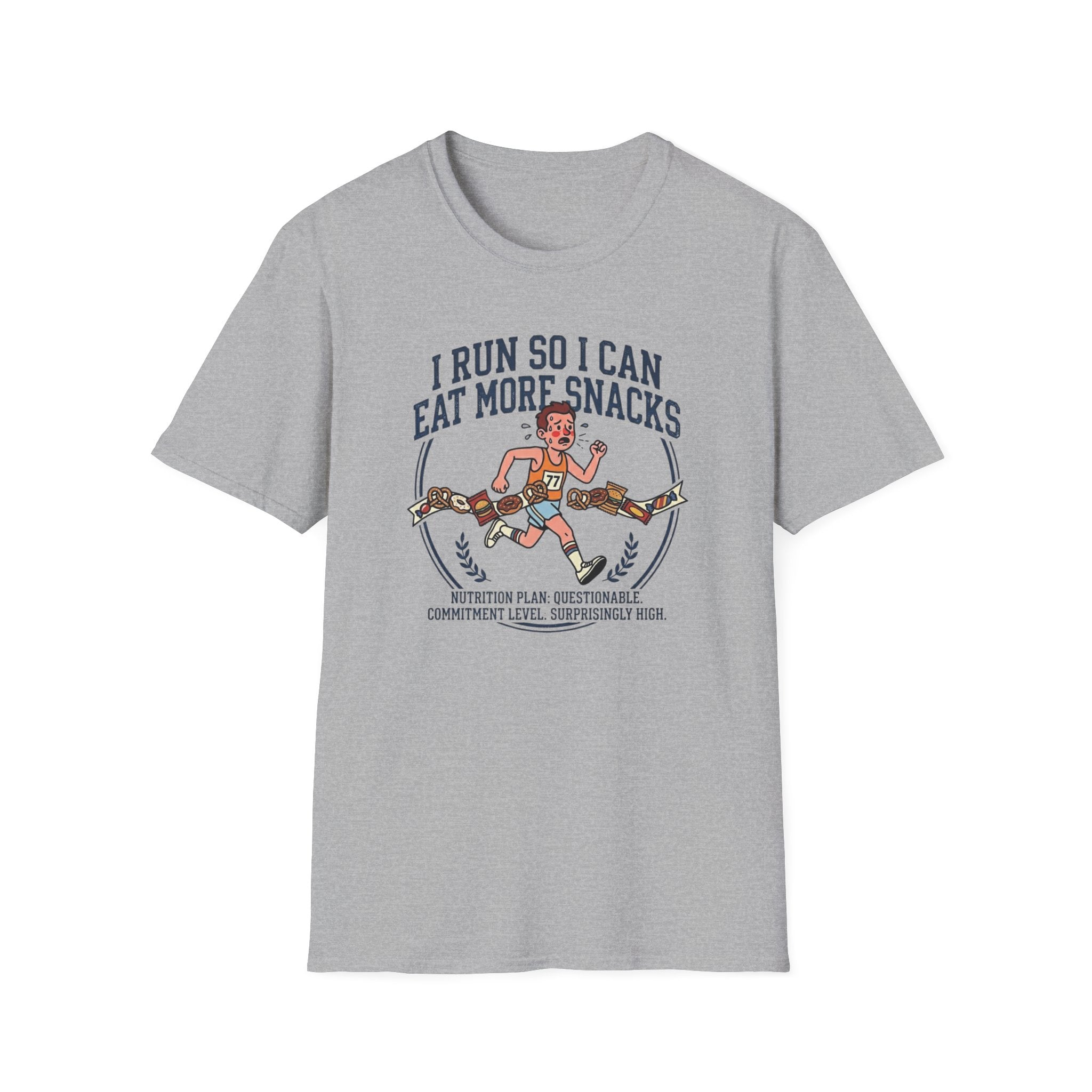 I Run So I Can Eat More Snacks T-Shirt