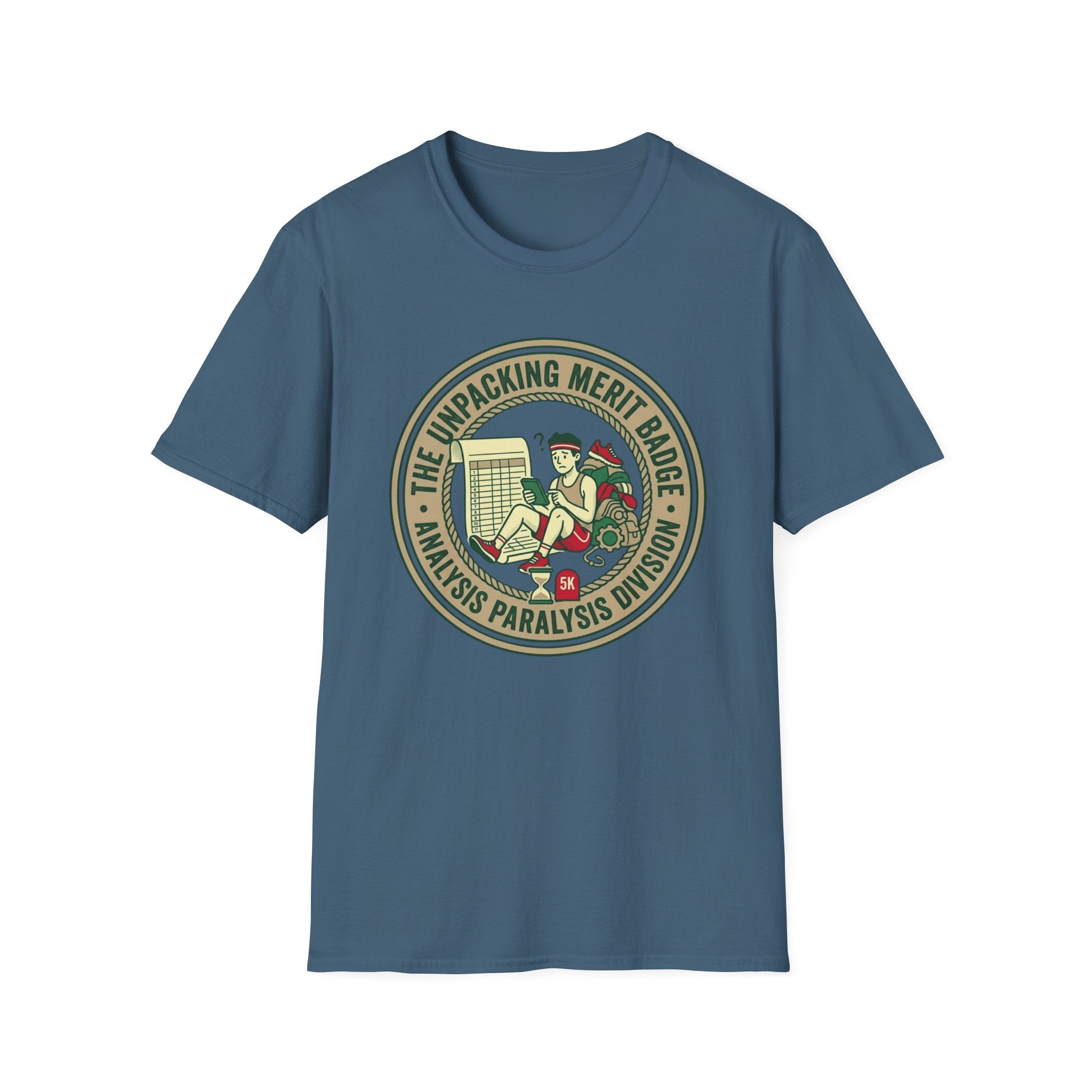 The Unpacking Merit Badge T-Shirt