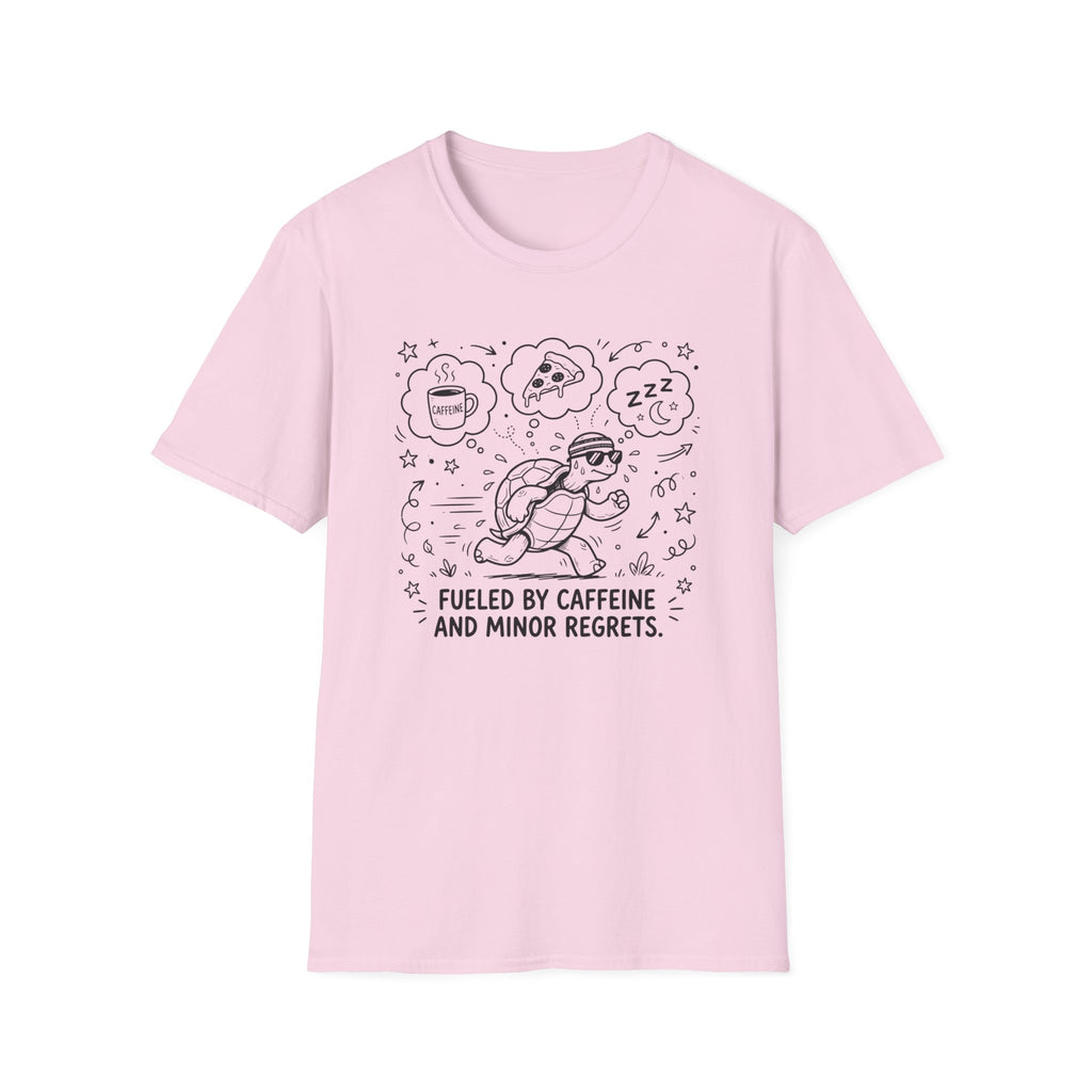 Fueled By Caffeine And Minor Regrets T-Shirt