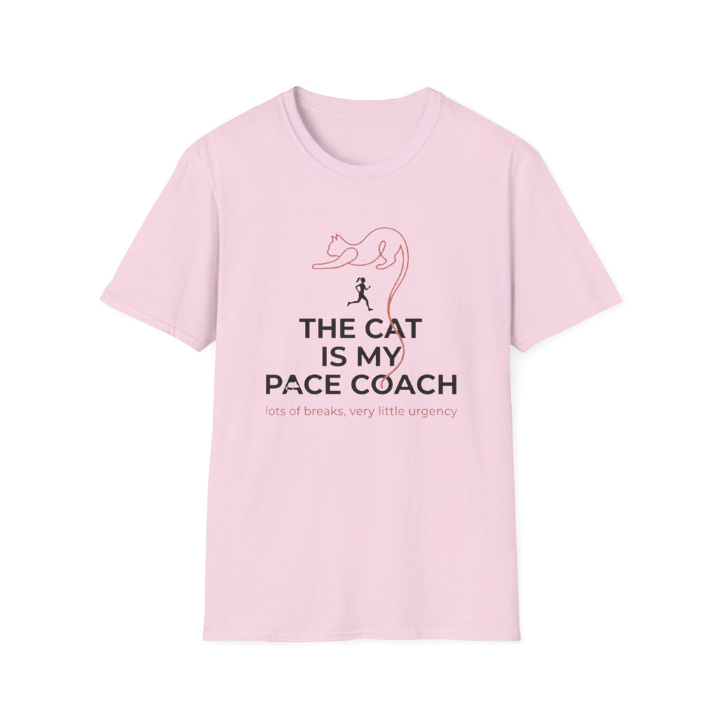 The Cat Is My Pace Coach T-Shirt