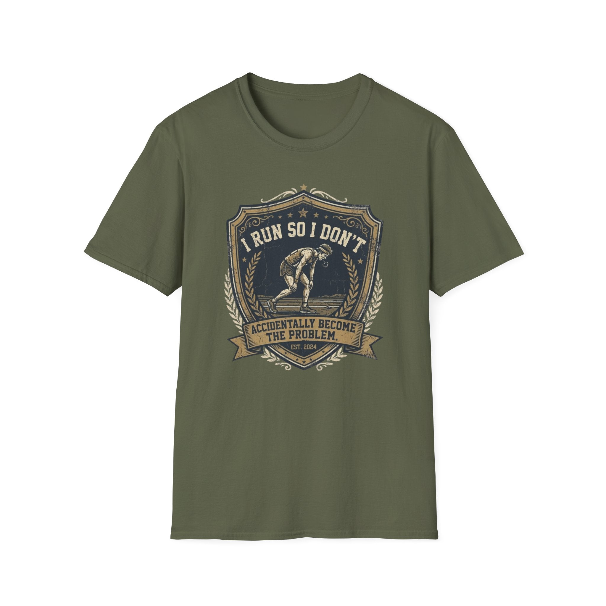 I Run So I Don't T-Shirt