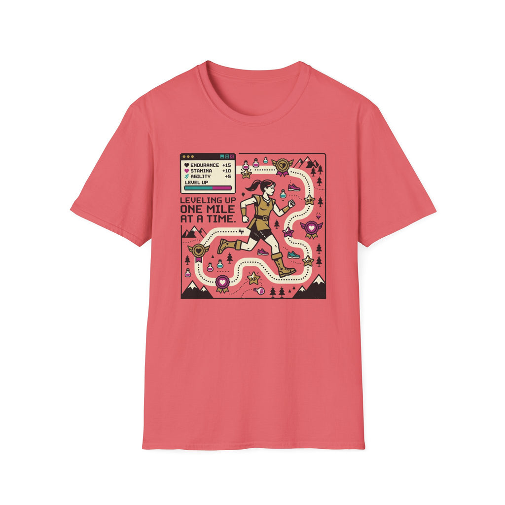 Leveling Up One Mile T-Shirt