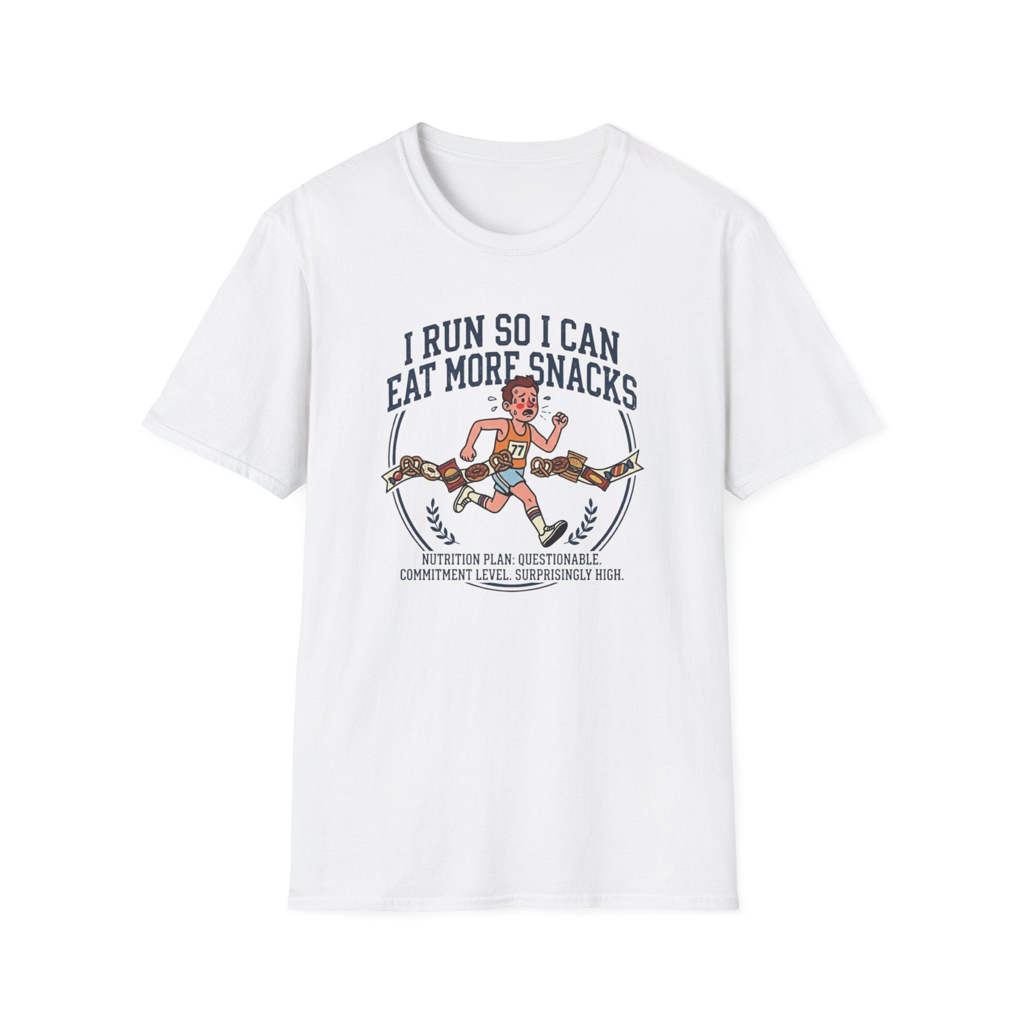 I Run So I Can Eat More Snacks T-Shirt