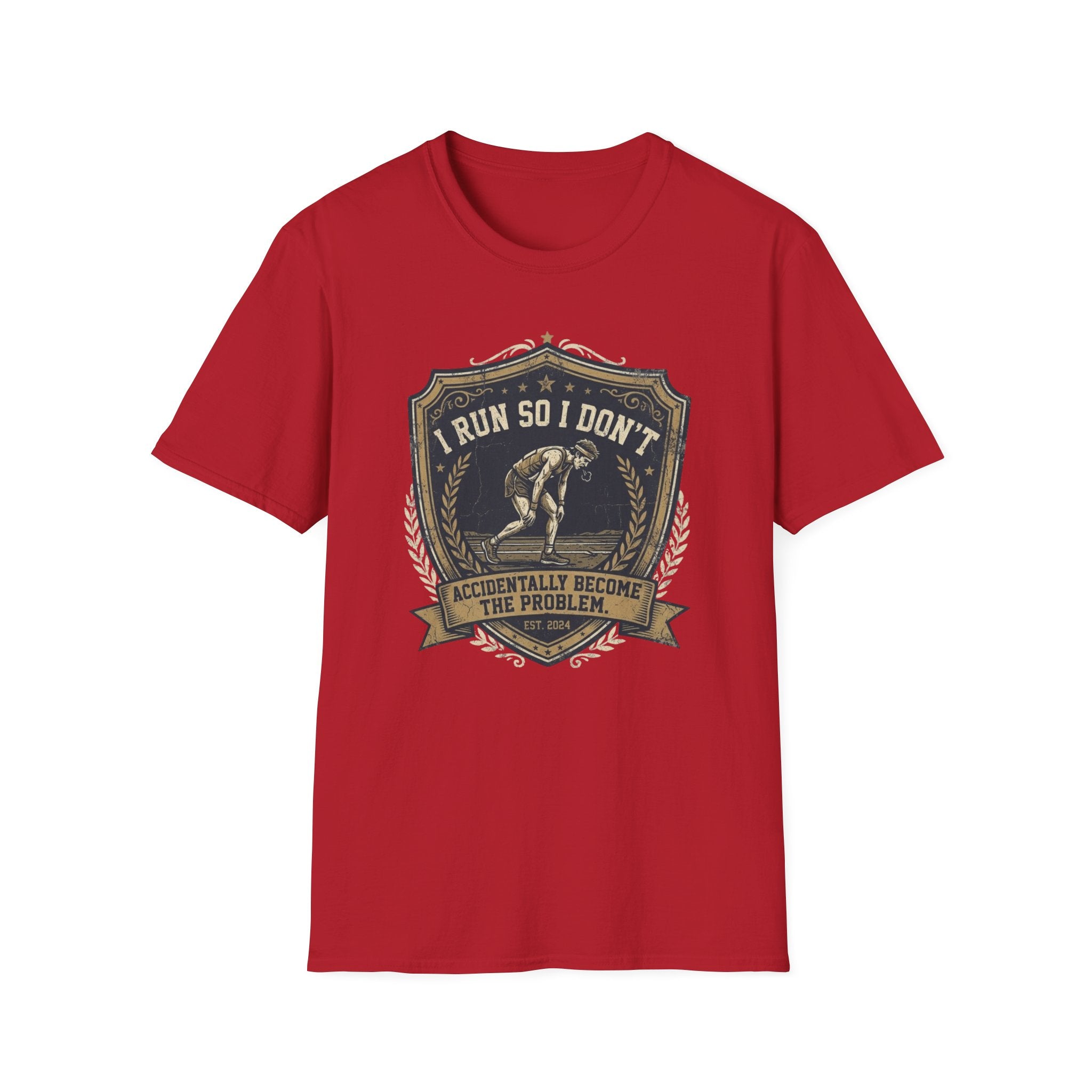 I Run So I Don't T-Shirt