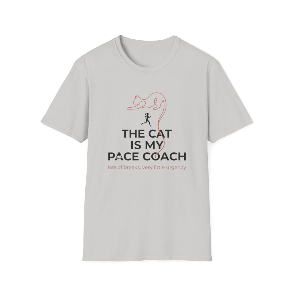 The Cat Is My Pace Coach T-Shirt