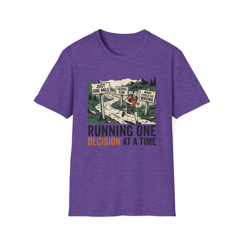 Running One Decision At A Time T-Shirt