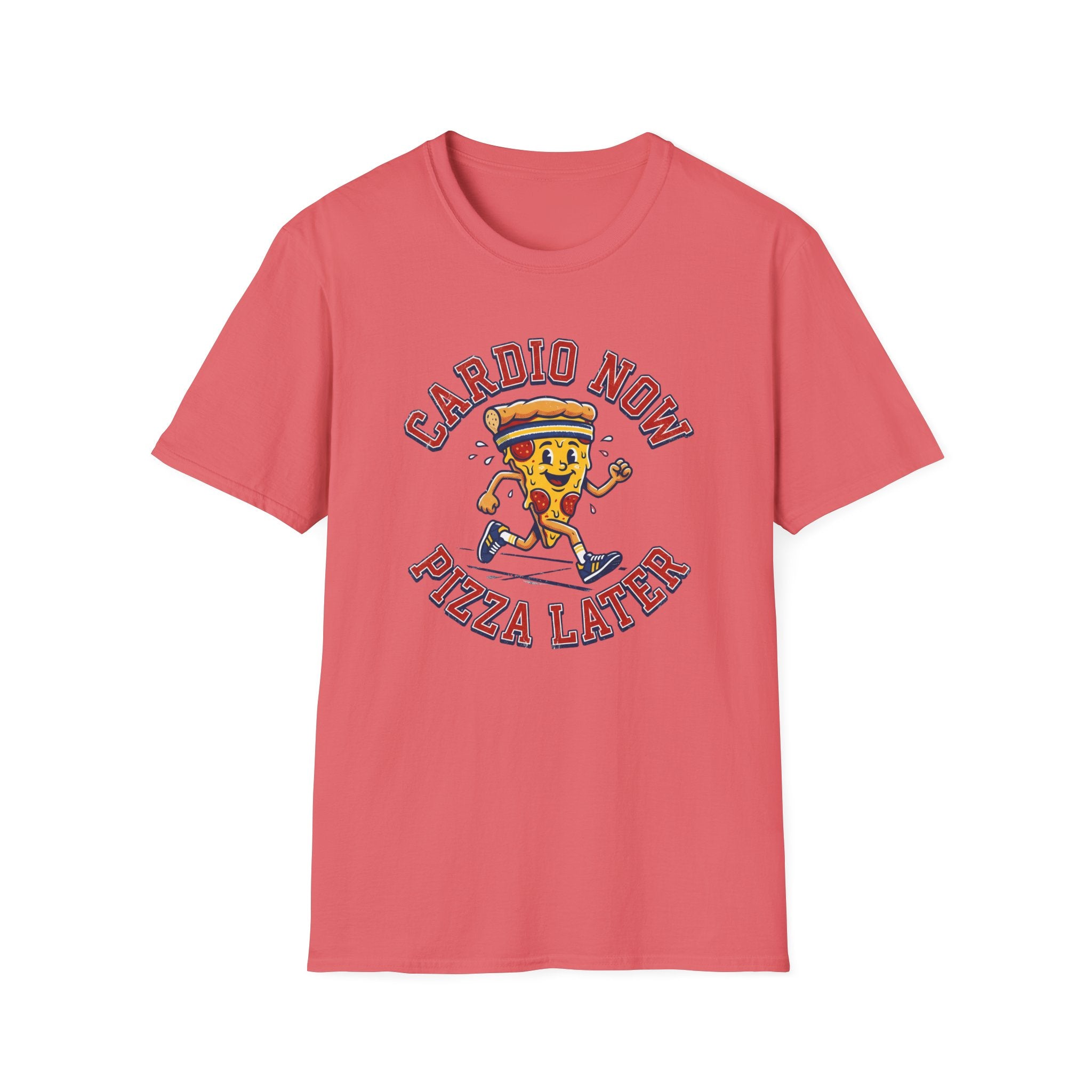 Cardio Now Pizza Later T-Shirt
