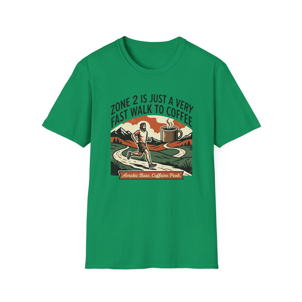 Zone 2 Is Just A Very Fast Walk To Coffee T-Shirt