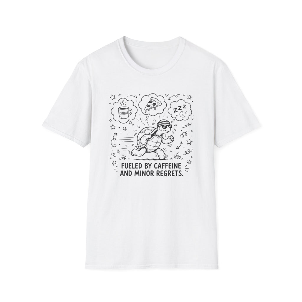 Fueled By Caffeine And Minor Regrets T-Shirt