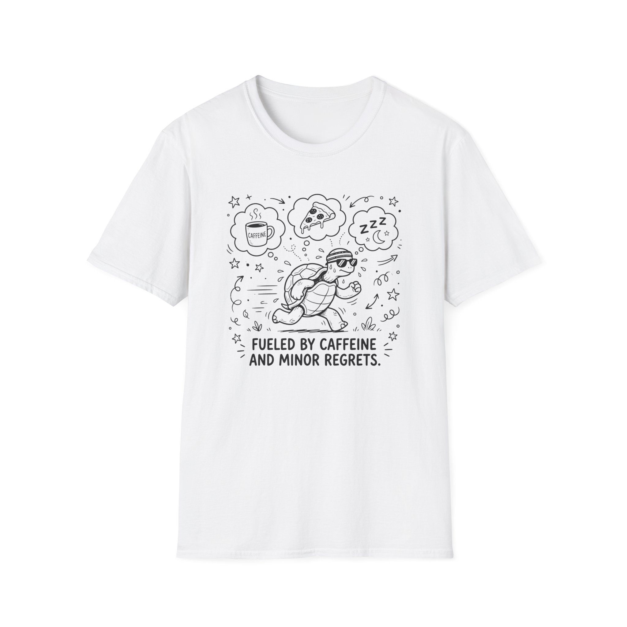 Fueled By Caffeine And Minor Regrets T-Shirt