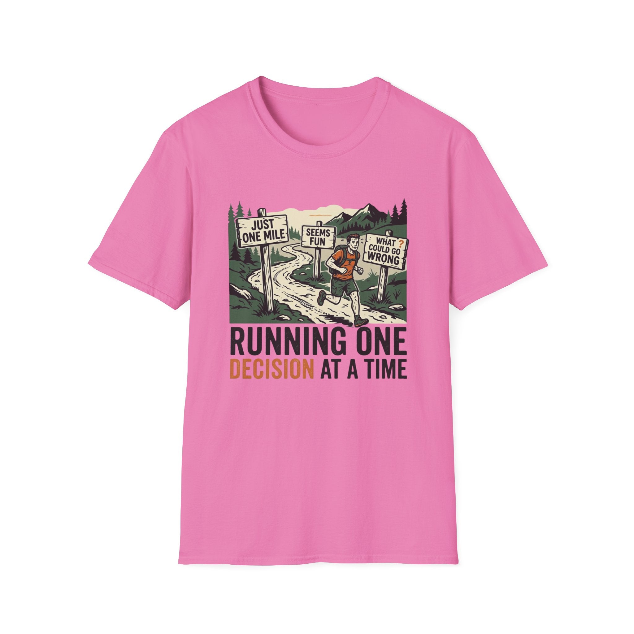 Running One Decision At A Time T-Shirt
