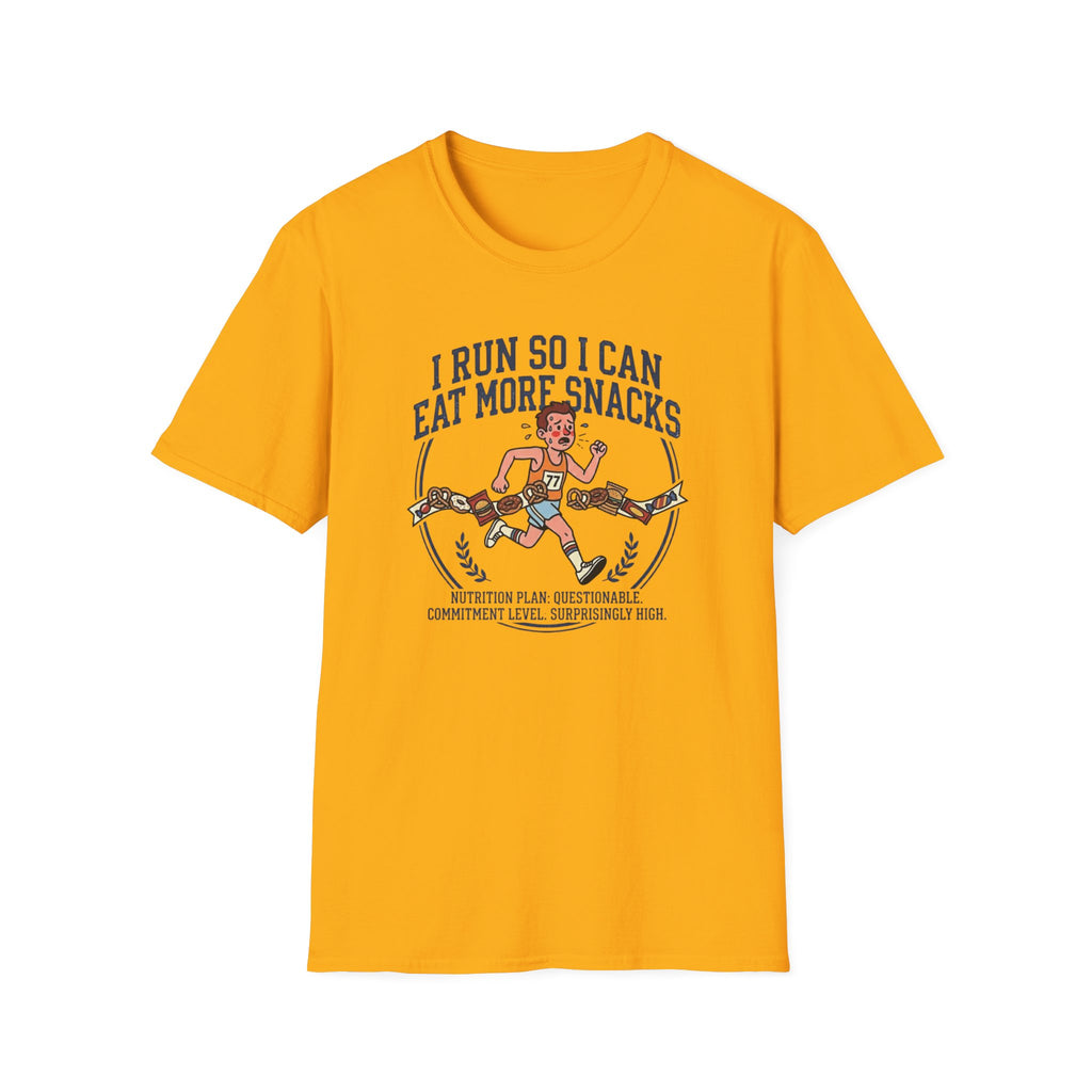 I Run So I Can Eat More Snacks T-Shirt