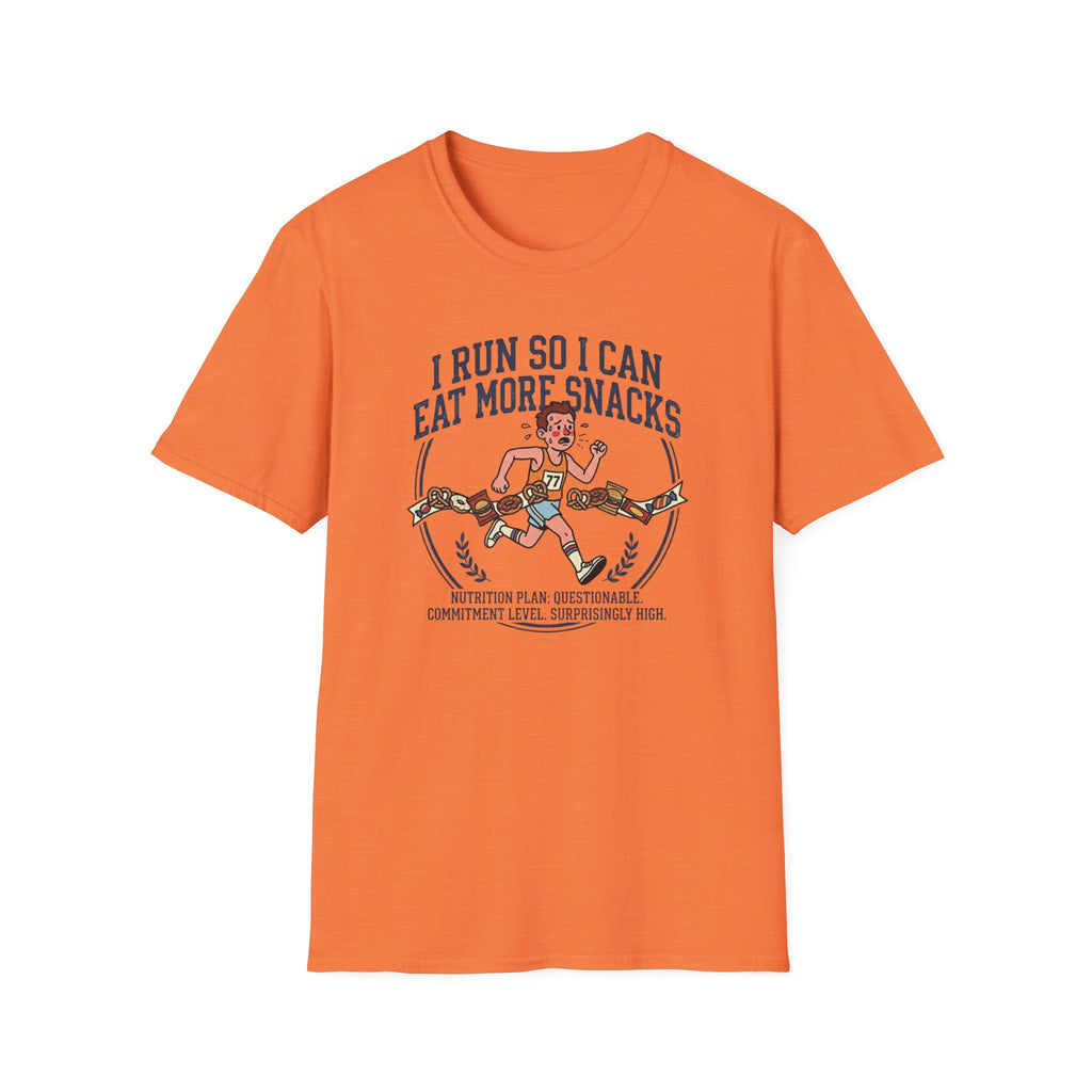 I Run So I Can Eat More Snacks T-Shirt