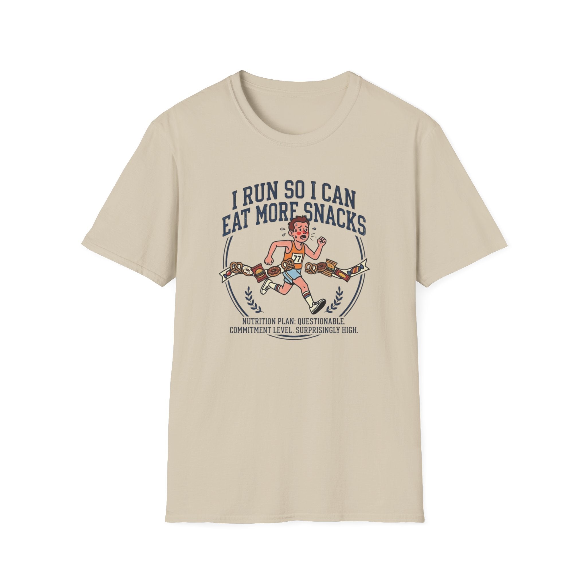 I Run So I Can Eat More Snacks T-Shirt
