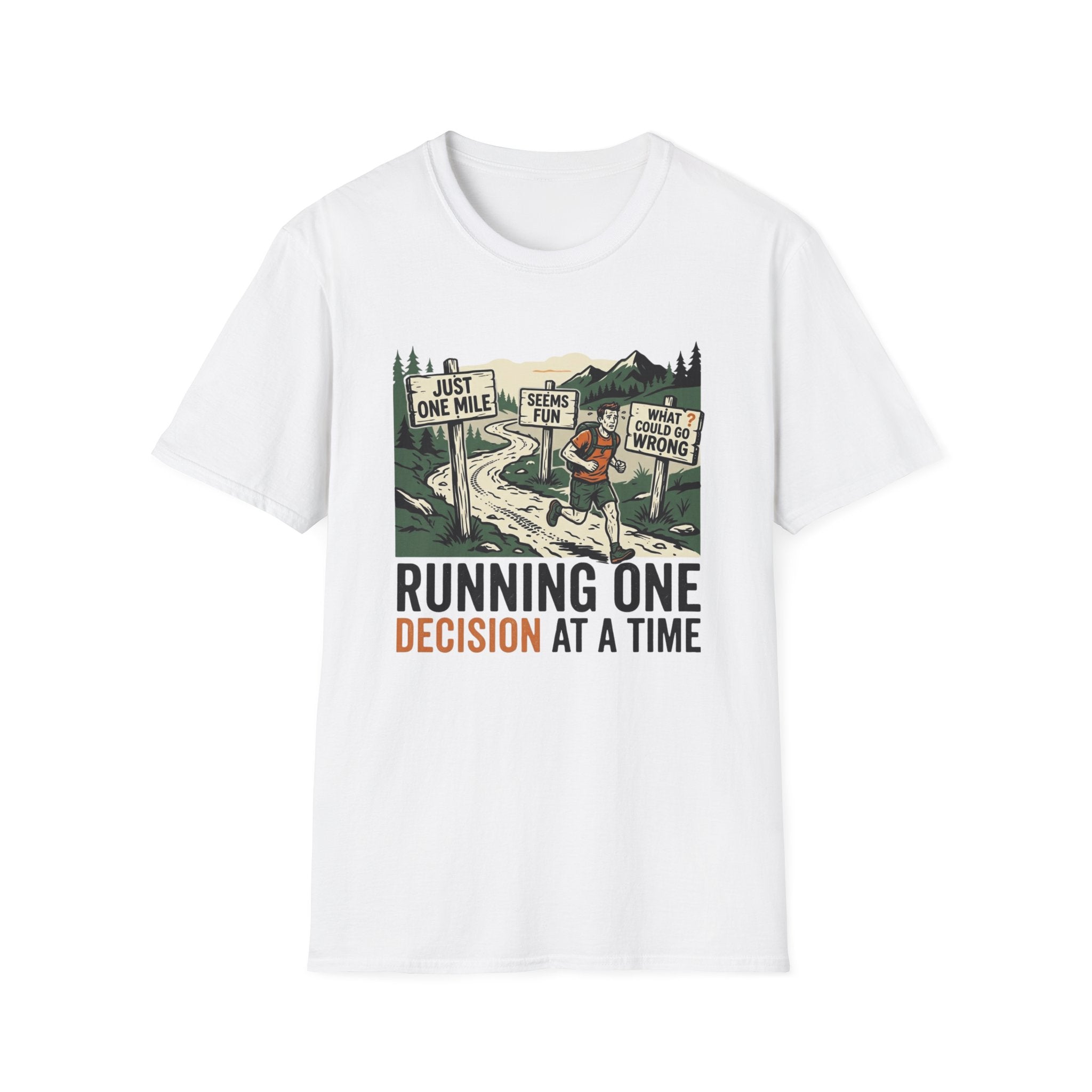Running One Decision At A Time T-Shirt