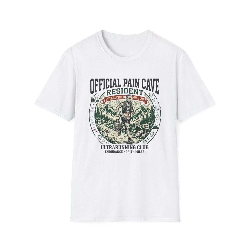Official Pain Cave Resident Ultra Running Club T-Shirt